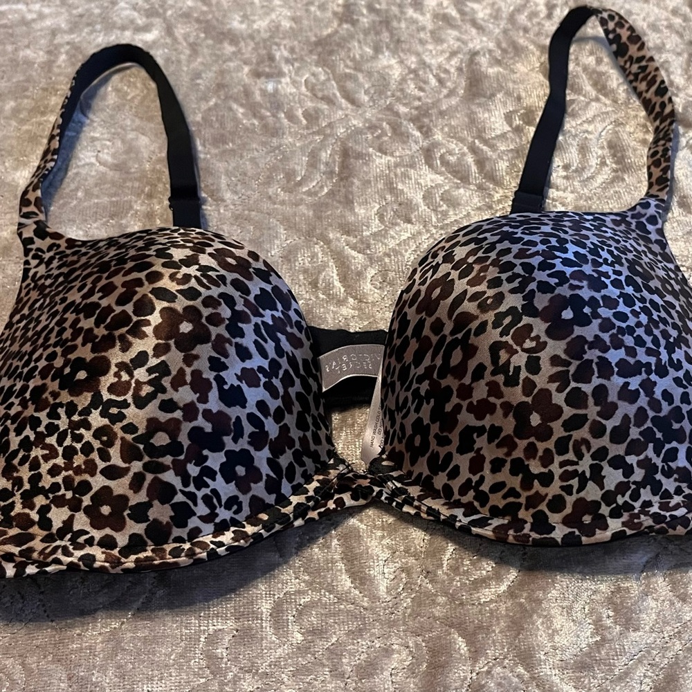 Leopard Print Bra
